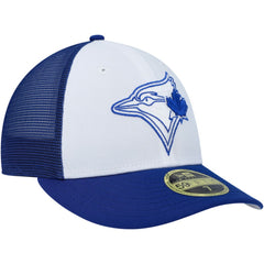 Toronto Blue Jays 2023 On-Field Batting Practice Low Profile 59FIFTY Fitted Hat White/Royal