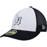 Detroit Tigers 2023 On-Field Batting Practice Low Profile 59FIFTY Fitted Hat White/Navy