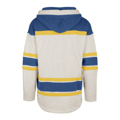 St. Louis Blues '47 Rockaway Lace-Up Pullover Hoodie - Oatmeal Hoodies