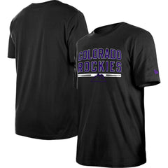 Colorado Rockies Batting Practice T-Shirt Black