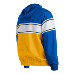 Milwaukee Brewers Ripstop Raglan Quarter-Zip Hoodie Royal