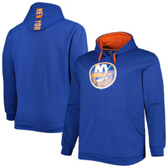 New York Islanders Big & Tall Fleece Pullover Hoodie - Royal Hoodies
