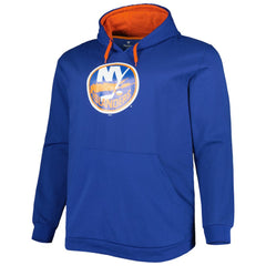 New York Islanders Big & Tall Fleece Pullover Hoodie - Royal Hoodies