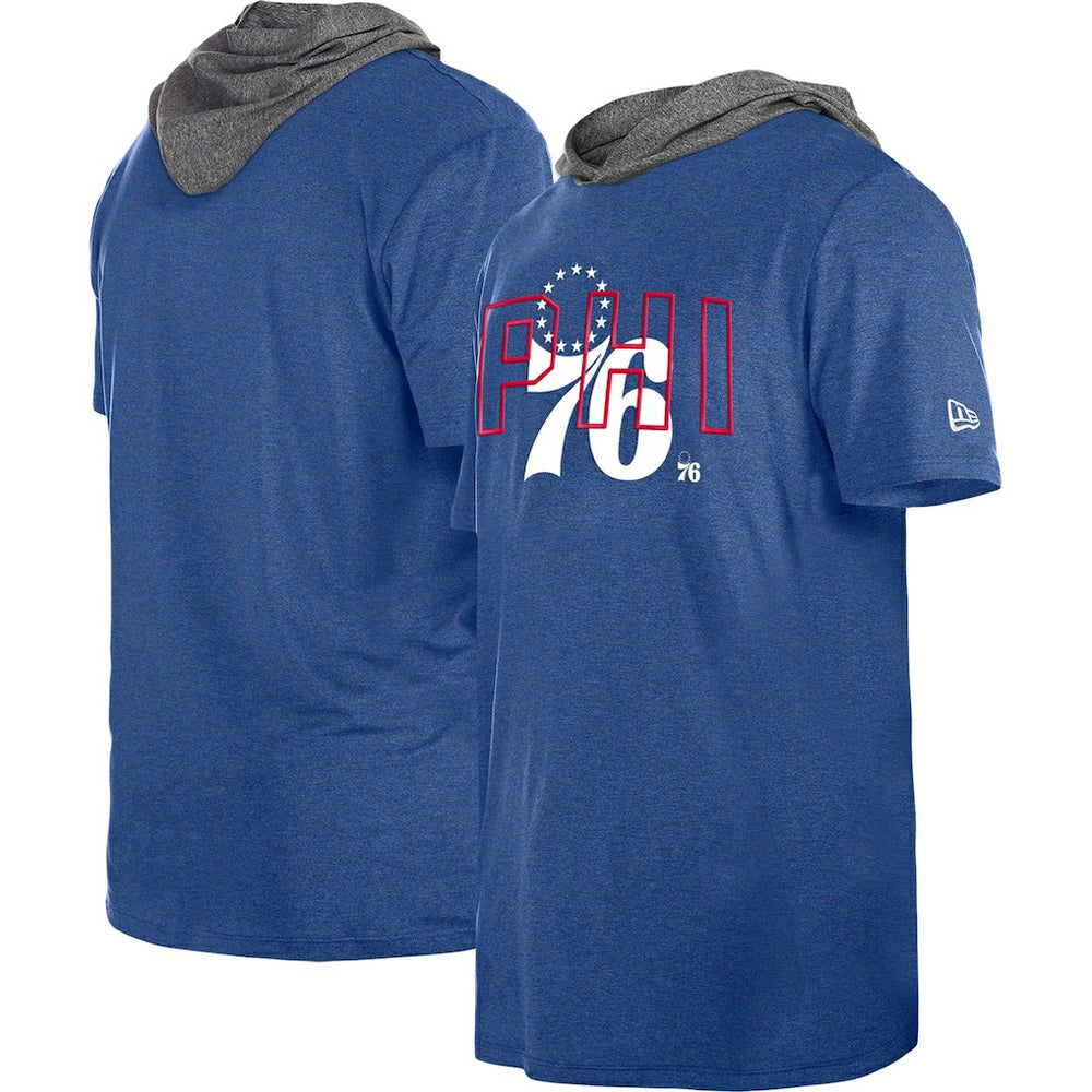 Philadelphia 76ers Active Hoodie T-Shirt - Royal on sale
