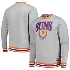 Phoenix Suns Unisex Vintage Throwback Crew Sweatshirt - Heather Gray cheap