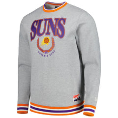 Phoenix Suns Unisex Vintage Throwback Crew Sweatshirt - Heather Gray cheap