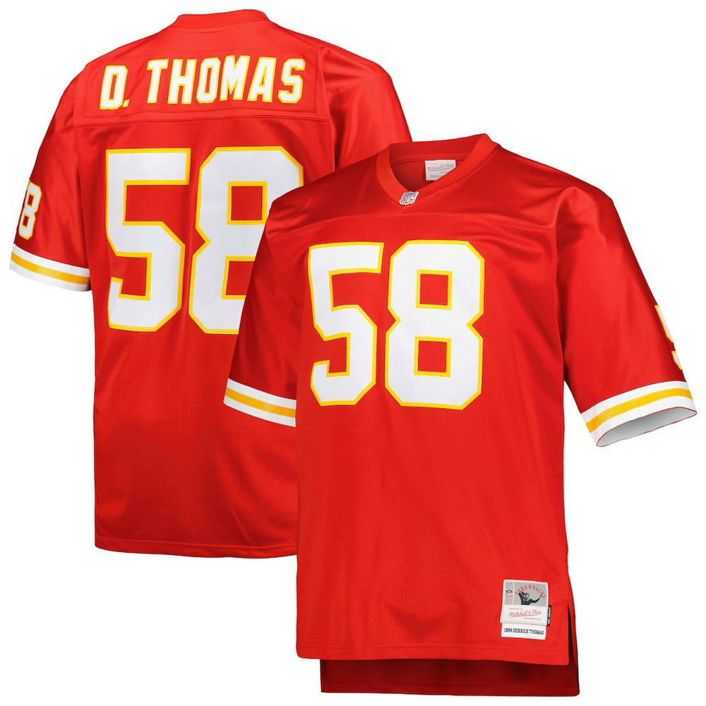 Derrick Thomas Kansas City Chiefs Big & Tall 1994 Retired Player Replica Jersey - Red on sale