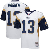 Kurt Warner Los Angeles Rams Big & Tall 2001 Retired Player Replica Jersey - White on sale