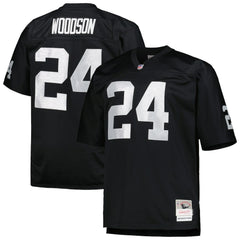 Charles Woodson Las Vegas Raiders Big & Tall 1998 Retired Player Replica Jersey - Black cheap