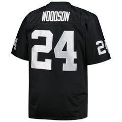Charles Woodson Las Vegas Raiders Big & Tall 1998 Retired Player Replica Jersey - Black cheap
