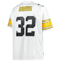 Franco Harris Pittsburgh Steelers Big & Tall 1976 Retired Player Replica Jersey - White discount