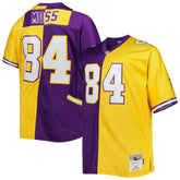 Randy Moss Minnesota Vikings Big & Tall Split Legacy Retired Player Replica Jersey - Purple/Gold online