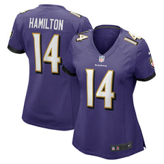 Kyle Hamilton Baltimore Ravens Women's Player Game Jersey - Purple online
