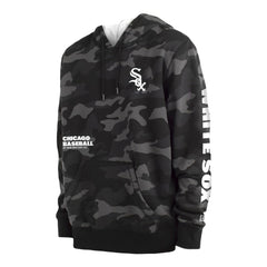 Chicago White Sox Camo Pullover Hoodie Black
