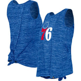 Philadelphia 76ers Women's Space Dye Active Tank Top - Royal cheap