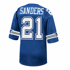 Deion Sanders Dallas Cowboys 1996 Authentic Throwback Retired Player Jersey - Royal for sale