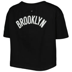 Brooklyn Nets Pro Standard Women's Classics Boxy T-Shirt - Black outlet