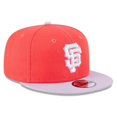 San Francisco Giants Spring Basic Two-Tone 9FIFTY Snapback Hat Red/Purple