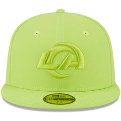 Los Angeles Rams New Era Color Pack Brights 59FIFTY Fitted Hat - Neon Green sale