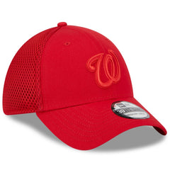 Washington Nationals Tonal Team Neo 39THIRTY Flex Hat Red