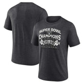 Las Vegas Raiders Hometown Old-Fashioned Super Bowl XVIII Champions Tri-Blend T-Shirt - Charcoal cheap