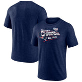 New England Patriots Hometown Old-Fashioned Super Bowl XXXVI Champions Tri-Blend T-Shirt - Navy cheap