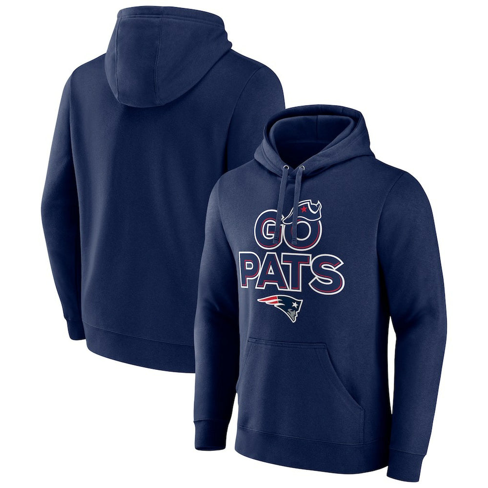 New England Patriots Hometown Collection Prevent Pullover Hoodie - Navy on sale