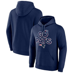 New England Patriots Hometown Collection Prevent Pullover Hoodie - Navy on sale