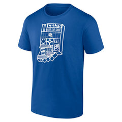 Indianapolis Colts Hometown Collection Prime Time T-Shirt - Royal cheap