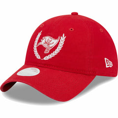 Tampa Bay Buccaneers New Era Women's Leaves 9TWENTY Adjustable Hat - Red cheap