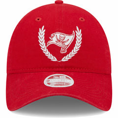 Tampa Bay Buccaneers New Era Women's Leaves 9TWENTY Adjustable Hat - Red cheap