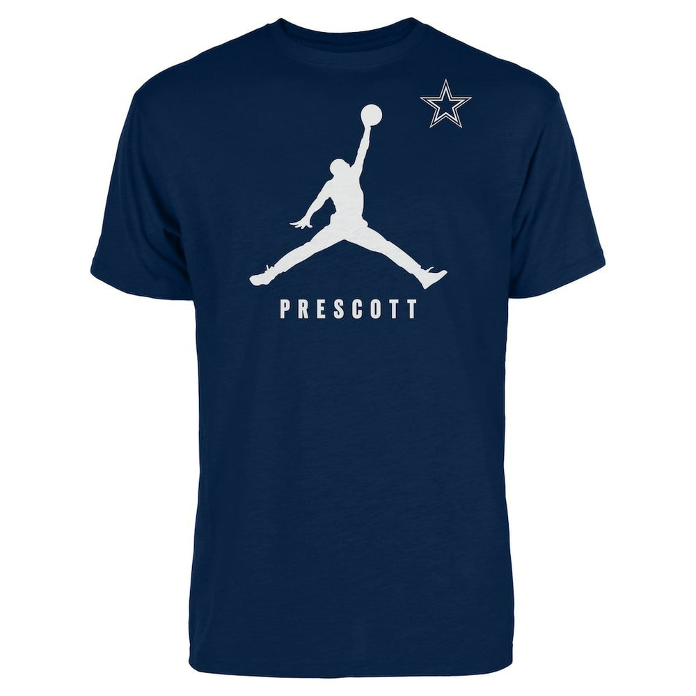 Dak Prescott Dallas Cowboys Jordan Brand Graphic T-Shirt - Navy sale