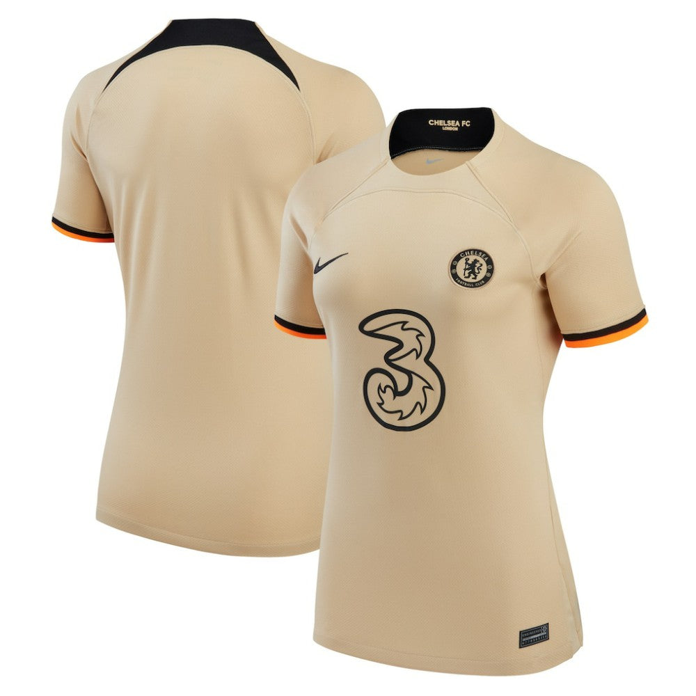 Chelsea Women's 2022/23 Third Replica Jersey - Gold discount