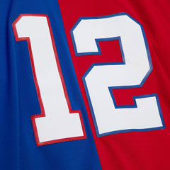Jim Kelly Buffalo Bills 1990 Split Legacy Replica Jersey - Royal/Red cheap