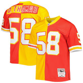 Derrick Thomas Kansas City Chiefs 1994 Split Legacy Replica Jersey - Red/Gold outlet