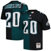 Brian Dawkins Philadelphia Eagles 2004 Split Legacy Replica Jersey - Midnight Green/Black outlet