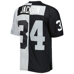 Bo Jackson Las Vegas Raiders 1988 Split Legacy Replica Jersey - Black/Silver outlet