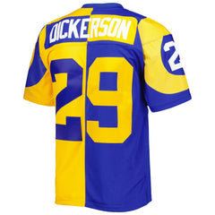 Eric Dickerson Los Angeles Rams 1984 Split Legacy Replica Jersey - Royal/Gold discount