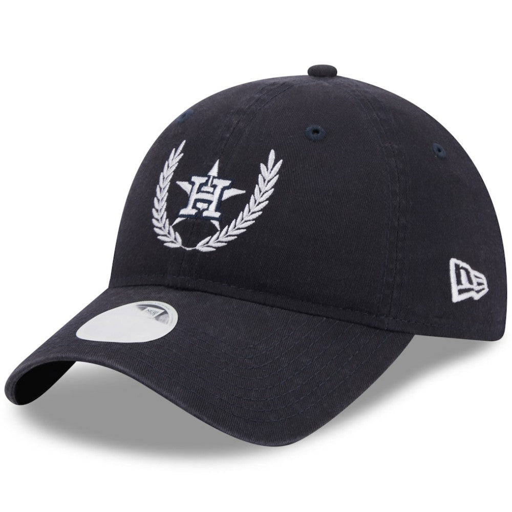 Houston Astros Women's Leaves 9TWENTY Adjustable Hat Navy