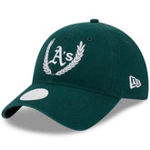 Athletics Women's Leaves 9TWENTY Adjustable Hat Green