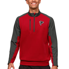 Atlanta Falcons Antigua Team Quarter-Zip Pullover Top - Red online