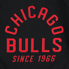 Chicago Bulls Sportiqe Women's Ashlyn Brava Raglan Pullover Sweatshirt - Black cheap
