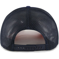 Boston Red Sox Backhaul Foam Trucker Snapback Hat Navy