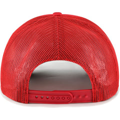 Washington Nationals Backhaul Foam Trucker Snapback Hat Red