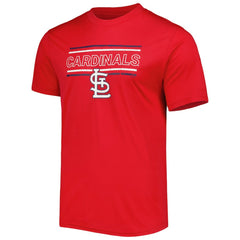 St. Louis Cardinals Concepts Sport Badge Top & Pants Sleep Set Red/Navy