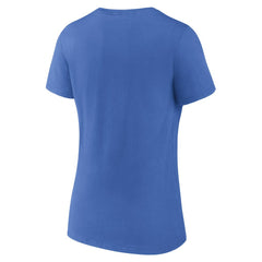 Los Angeles Chargers Women's Shine Time V-Neck T-Shirt - Powder Blue for sale