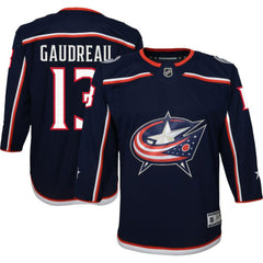 Johnny Gaudreau Columbus Blue Jackets Youth 2022/23 Premier Player Jersey - Navy Jerseys