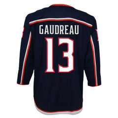 Johnny Gaudreau Columbus Blue Jackets Youth 2022/23 Premier Player Jersey - Navy Jerseys