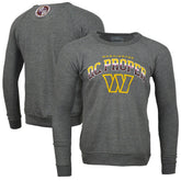 Washington Commanders DC PROPER Signature Raglan Vintage Pullover Sweatshirt - Heather Gray cheap