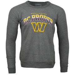 Washington Commanders DC PROPER Signature Raglan Vintage Pullover Sweatshirt - Heather Gray cheap